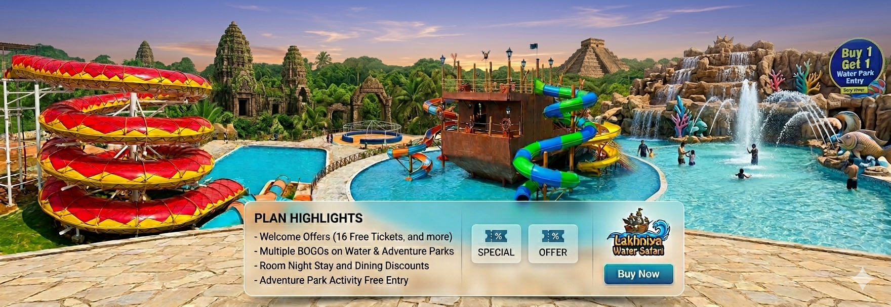 Lakhniya Water Safari & Resort — banner 3