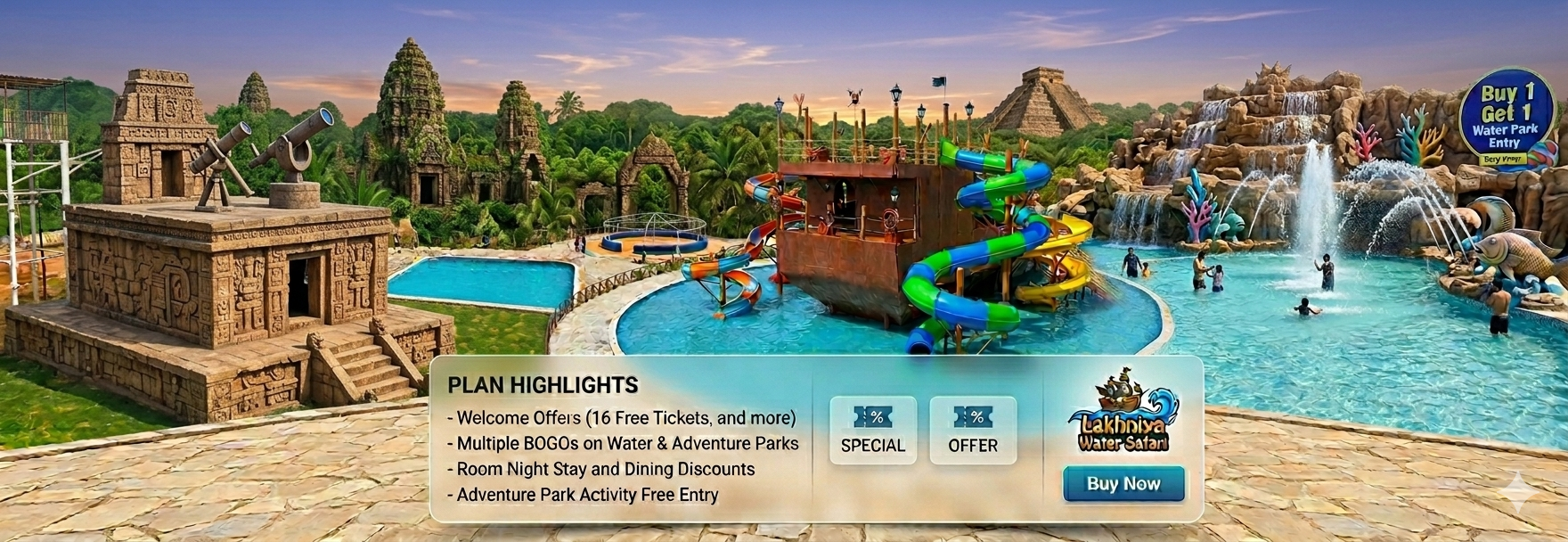 Lakhniya Water Safari & Resort — banner 4